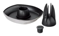 Weber 6731 Deluxe Steel Poultry Roaster