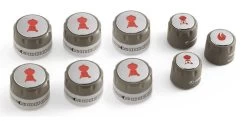Weber 67692 Summit 660 & 670 Knob Kit