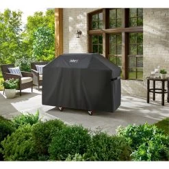 Weber 7757 Premium Grill Cover – GENESIS 300 Series -Weber Store 8048377 A V1.eps High 42245.1648135163