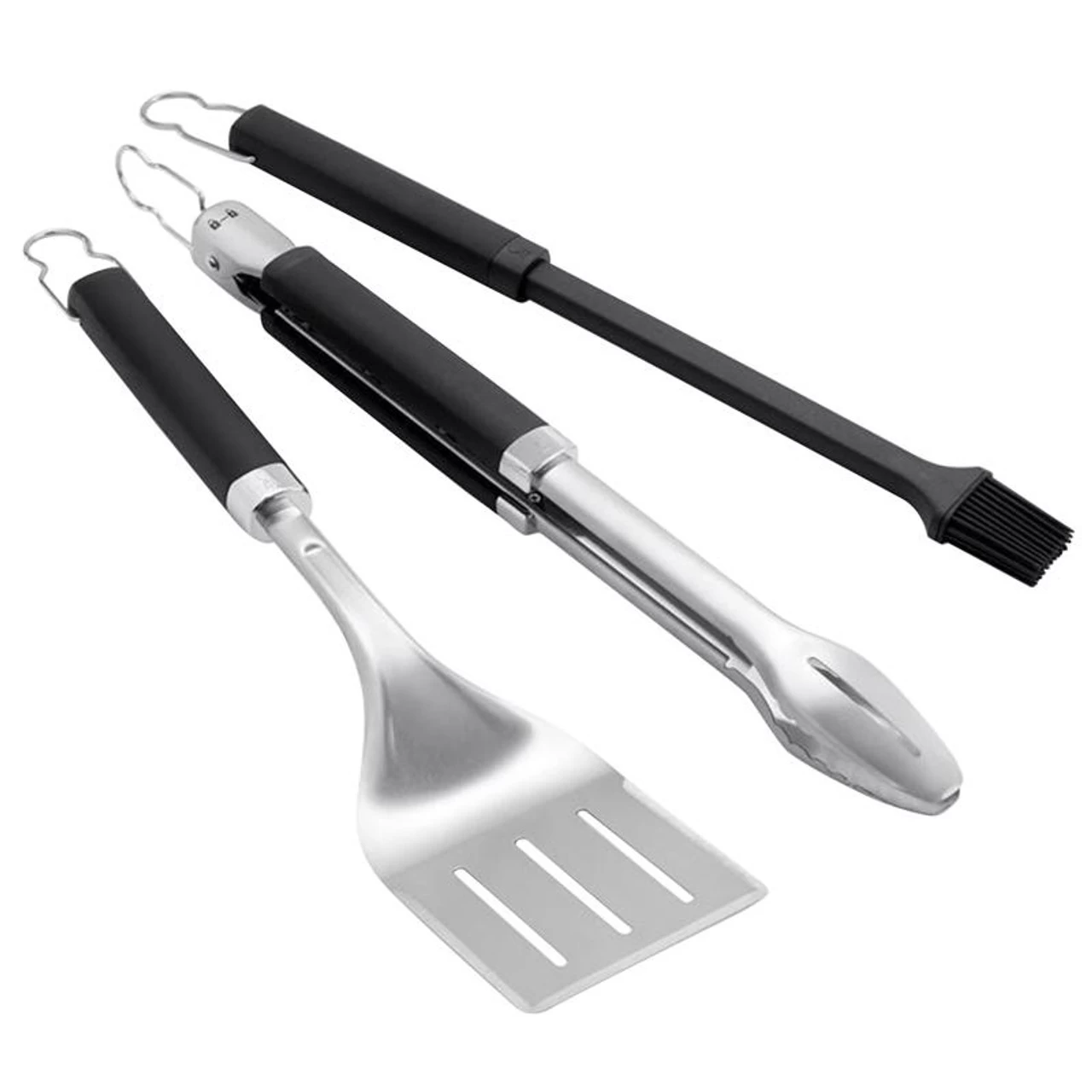 Weber 6772 Precision Stainless Steel Grill Tool Set 3 Pc 3 Weber 6772 Precision Stainless Steel Grill Tool Set 3 Pc
