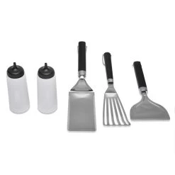 Weber 6776 Stainless Steel Flat Top Set 5 Pc