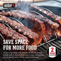 Weber 6469 Steel Roasting Rack -Weber Store 8321507 A V1.eps High 03374.1648517107