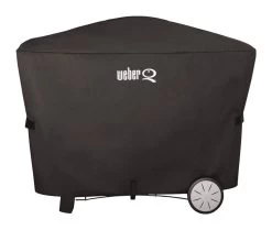 Weber 7112 Premium Grill Cover - Q 2000 Series With Cart And Q 3000 Series