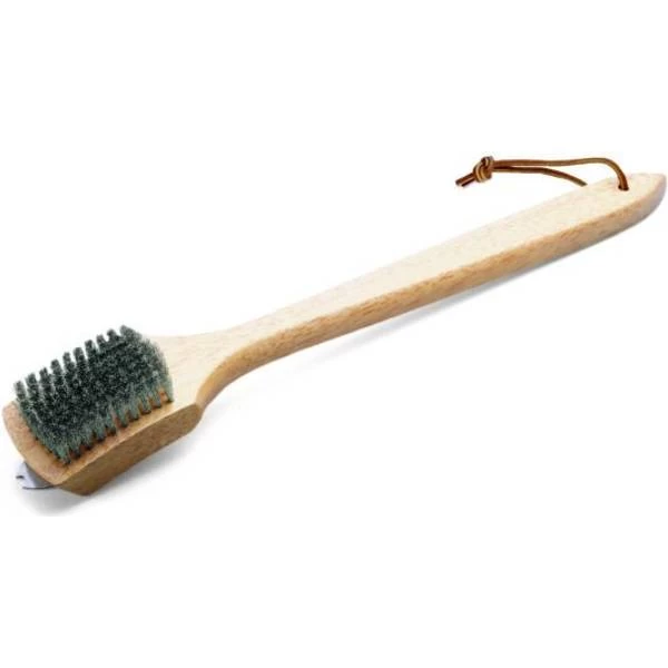 Weber Grill Brush Bamboo Handle 30cm 3 Weber Grill Brush Bamboo Handle 30cm