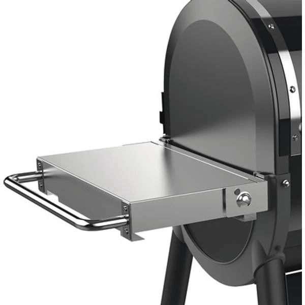 Weber SmokeFire Stainless Steel Folding Side Table 7001 3 Weber SmokeFire Stainless Steel Folding Side Table 7001