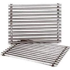 Weber 65905 Stainless Steel Cooking Grates For Weber Spirit E/S 200 Series, Models 2012 And Older, Spirit 500 And Genesis Silver A