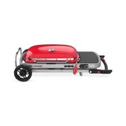 Weber Weber Traveler Portable Gas Grill - Red -Weber Store frdqlfhsnawd