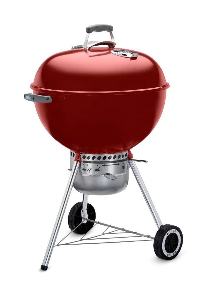 Weber Original Kettle Premium Charcoal Grill - 22" Crimson 3 Weber Original Kettle Premium Charcoal Grill - 22" Crimson