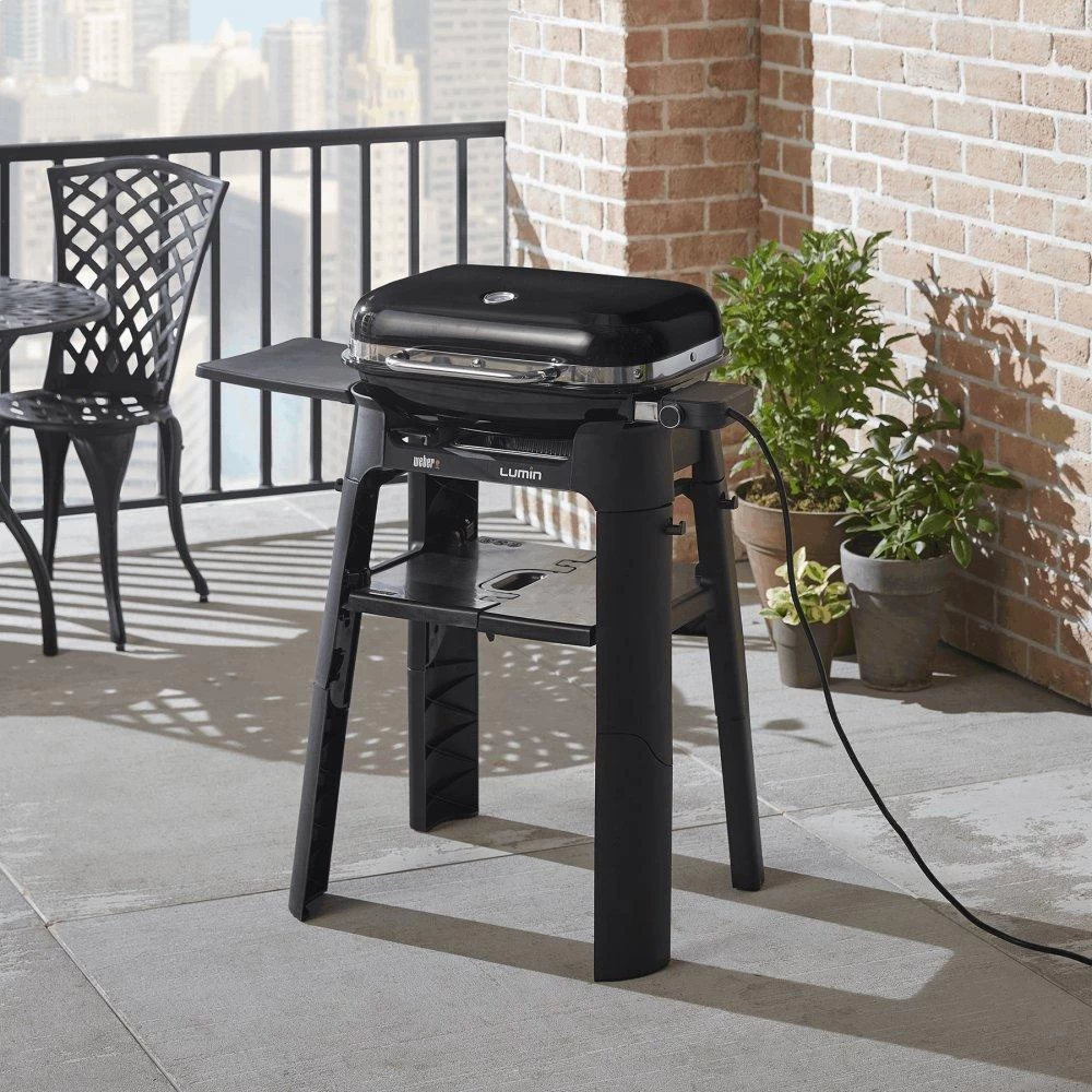Weber Stand With Side Table - Lumin Electric Grill 7 Weber Stand With Side Table - Lumin Electric Grill - Image 5