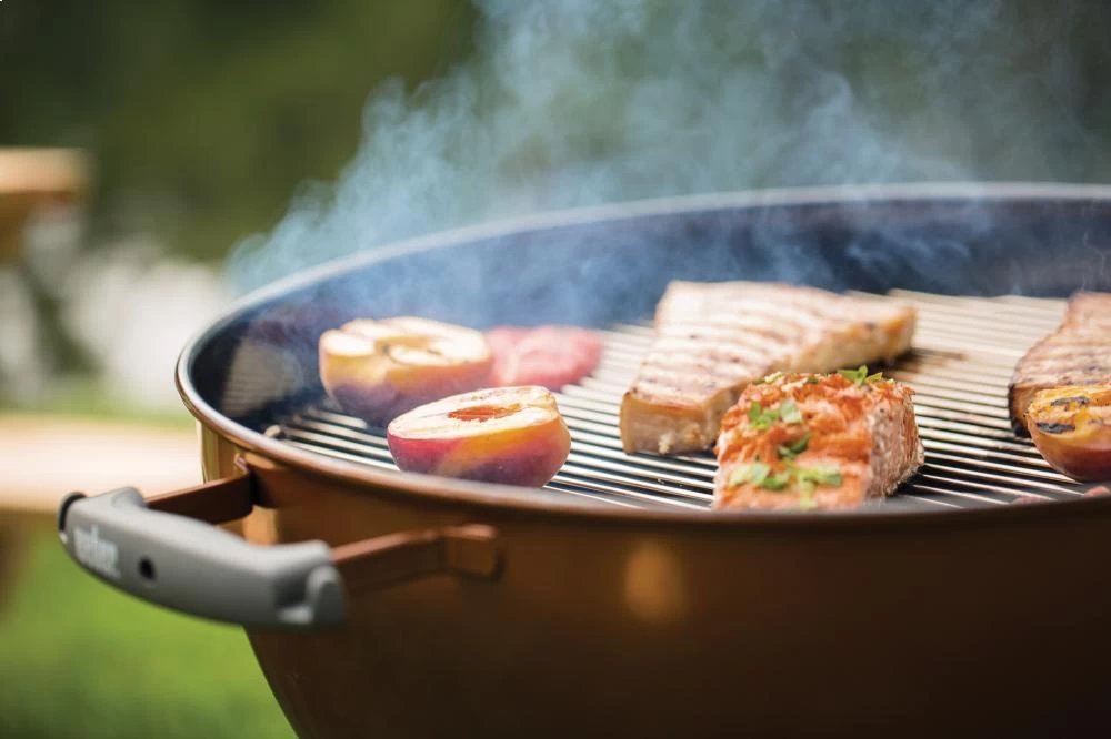 Weber Original Kettle Premium Charcoal Grill - 22" Copper 7 Weber Original Kettle Premium Charcoal Grill - 22" Copper - Image 5