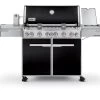 Weber SUMMIT® E-670™ LP GAS GRILL - BLACK -Weber Store medorumaoogd