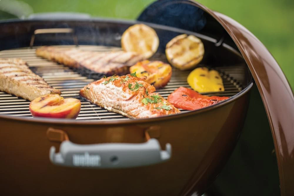 Weber Original Kettle Premium Charcoal Grill - 22" Copper 8 Weber Original Kettle Premium Charcoal Grill - 22" Copper - Image 6