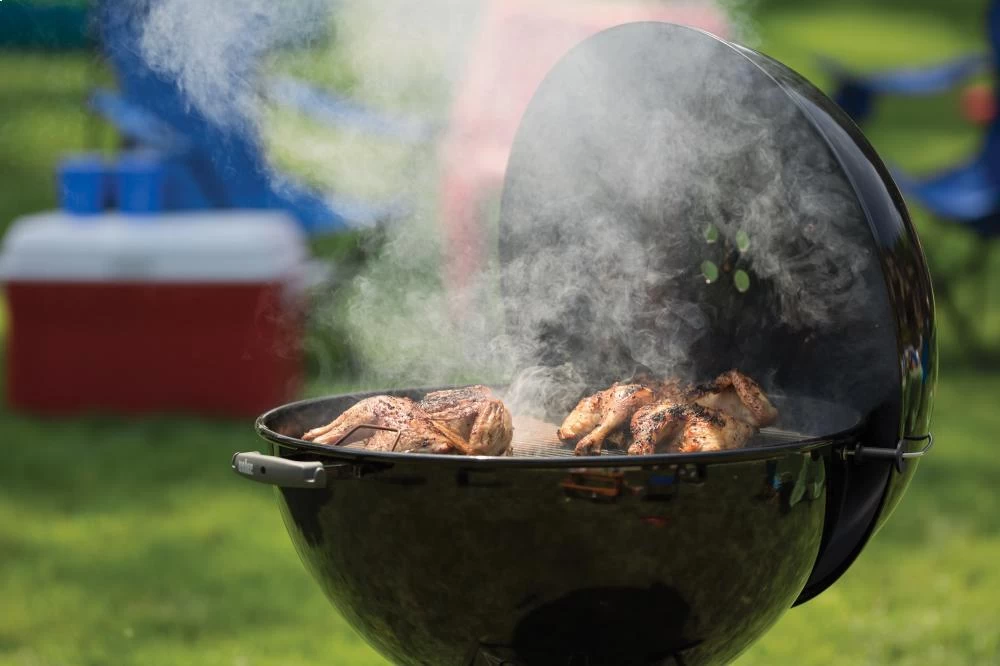 Weber Original Kettle Premium Charcoal Grill - 26" Black 7 Weber Original Kettle Premium Charcoal Grill - 26" Black - Image 5