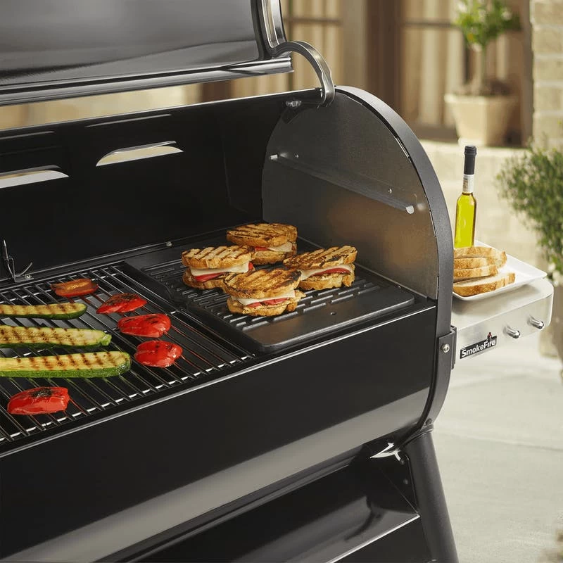 Weber Porcelain-Enameled Cast Iron Griddle - SmokeFire EX4/EX6 & Spirit 300 4 Weber Porcelain-Enameled Cast Iron Griddle - SmokeFire EX4/EX6 & Spirit 300 - Image 2