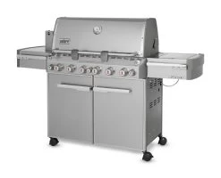 Weber SUMMIT® S-670™ LP GAS GRILL - STAINLESS STEEL