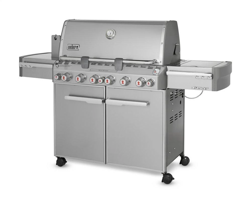 Weber SUMMIT® S-670™ LP GAS GRILL - STAINLESS STEEL 2 Weber SUMMIT® S-670™ LP GAS GRILL - STAINLESS STEEL