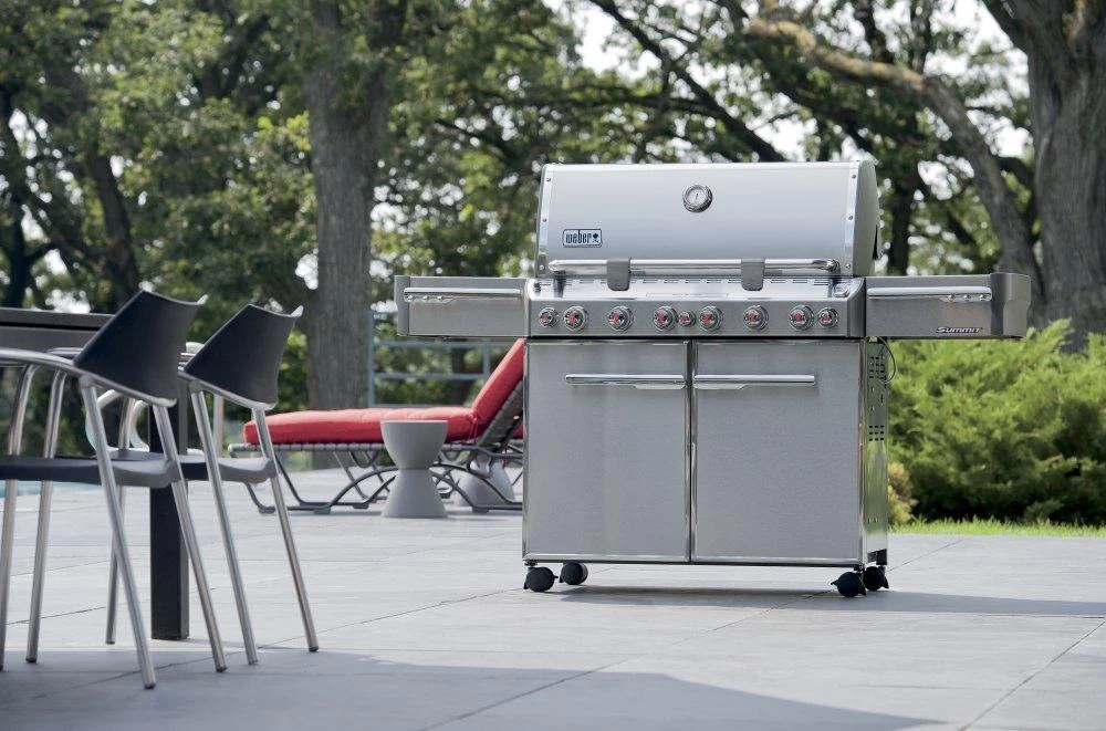 Weber SUMMIT® S-670™ LP GAS GRILL - STAINLESS STEEL 4 Weber SUMMIT® S-670™ LP GAS GRILL - STAINLESS STEEL - Image 3