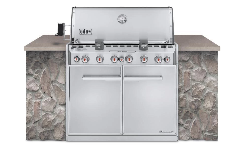 Weber SUMMIT® S-660™ NATURAL GAS GRILL - STAINLESS STEEL 3 Weber SUMMIT® S-660™ NATURAL GAS GRILL - STAINLESS STEEL