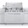 Weber SUMMIT® GRILL CENTER NATURAL GAS - STAINLESS STEEL -Weber Store mesaqiahiwpf