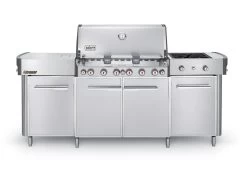 Weber SUMMIT® GRILL CENTER LP GAS - STAINLESS STEEL