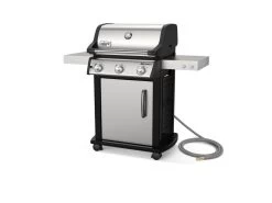 Weber Spirit S-315 Gas Grill (Natural Gas) - Stainless Steel -Weber Store mexynnwgogqy