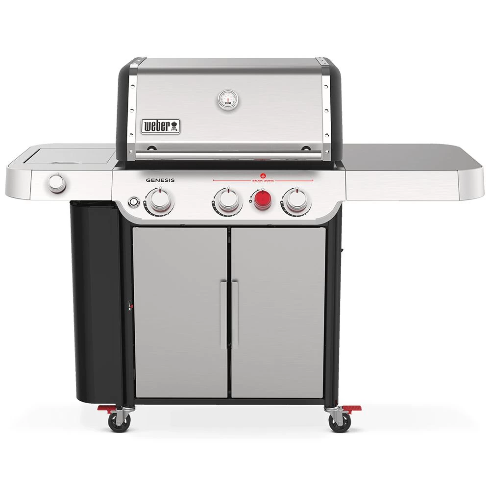 Weber Genesis 3-Burner Freestanding Gas Grill With Sear Burner And Side Burner (WEB-E-S-335) 3 Weber Genesis 3-Burner Freestanding Gas Grill With Sear Burner And Side Burner (WEB-E-S-335)