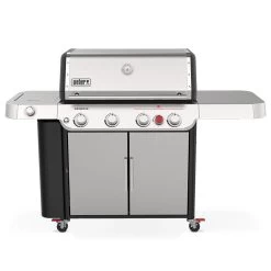 Weber Genesis 4-Burner Freestanding Gas Grill With Sear Burner And Side Burner (WEB-E-S-435)