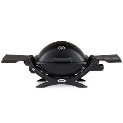 Weber Q1200 Portable Propane Gas Grill With Side Tables (WEB-Q1200)