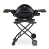Weber Q1200 Portable Propane Gas Grill With Side Tables On Scissor Cart (WEB-Q1200-PCART) -Weber Store web 51010001 web 6557 a 05 22