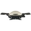 Weber Q2000 Portable Propane Gas Grill With Side Tables (WEB-53060001) -Weber Store web 53060001 a 05 22