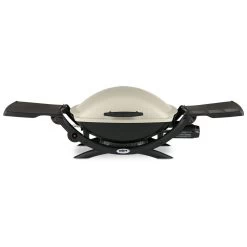 Weber Q2000 Portable Propane Gas Grill With Side Tables (WEB-53060001)