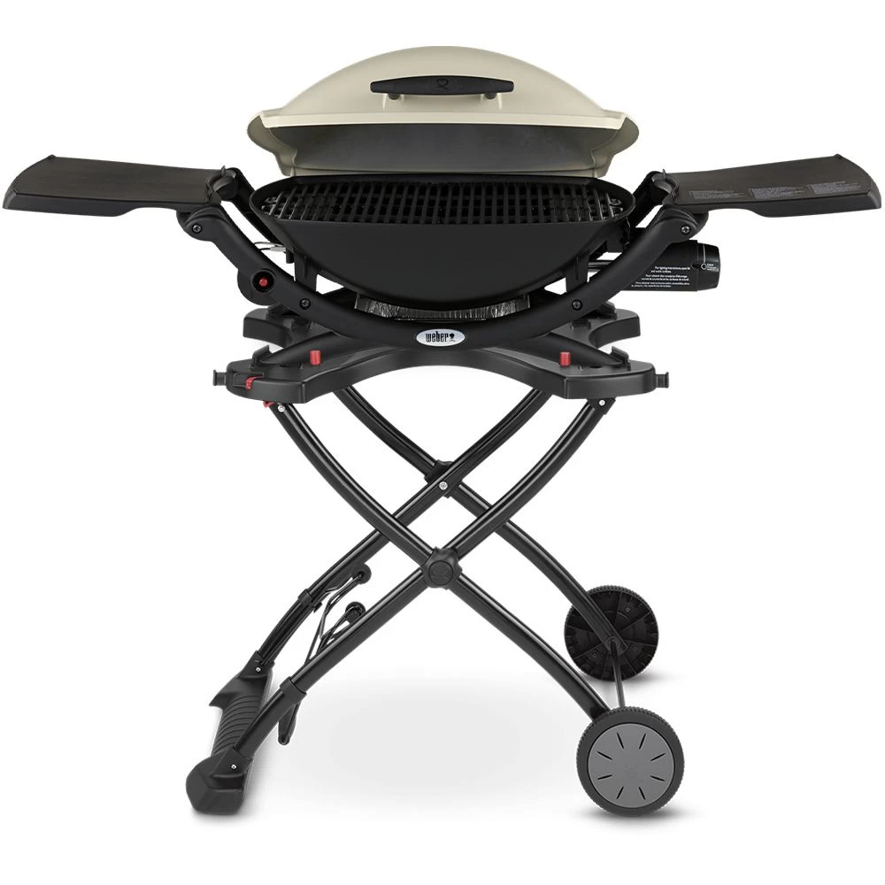 Weber Q2200 Portable Propane Gas Grill With Side Tables On Scissor Cart (WEB-54060001-WEB-6557) 4 Weber Q2200 Portable Propane Gas Grill With Side Tables On Scissor Cart (WEB-54060001-WEB-6557) - Image 2