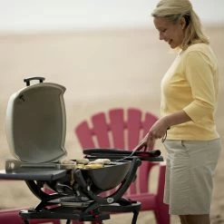 Weber Q2200 Portable Propane Gas Grill With Side Tables (WEB-54060001) -Weber Store web 54060001 ls a 05 22 2