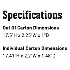 Weber 18-Inch Detail Brush (WEB-6279) -Weber Store web 6279 spec a 05 22