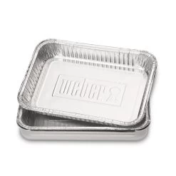 Weber Store 30 Weber Aluminum Drip Pans, 10pk, 8.6x6-Inch (WEB-6415)
