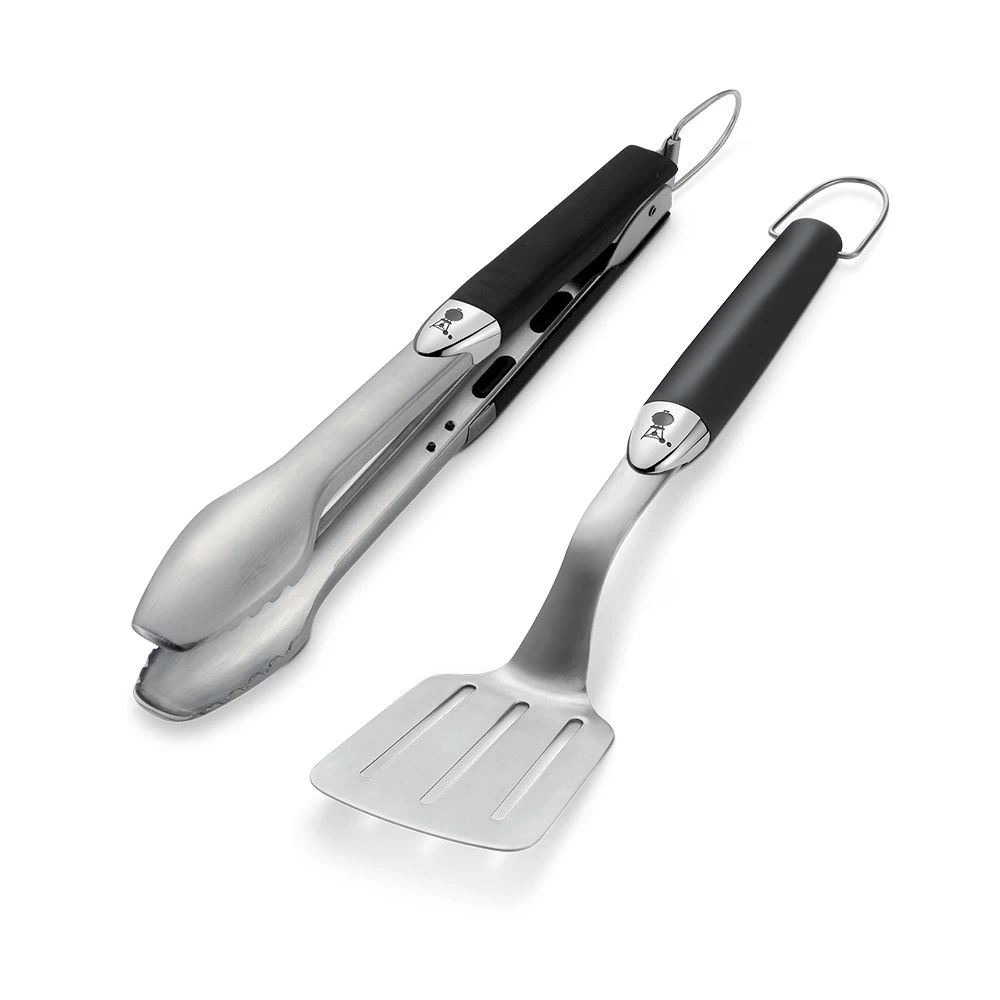 Weber Small Grill Tongs And Spatula Set (WEB-6645) 3 Weber Small Grill Tongs And Spatula Set (WEB-6645)