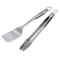 Weber Deluxe Grill Tongs And Spatula Set (WEB-6707)