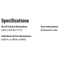 Weber Deluxe Poultry Roaster (WEB-6731) -Weber Store web 6731 spec a 05 22