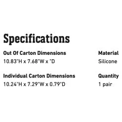 Weber Silicone Grilling Gloves (WEB-7017) 9 Weber Silicone Grilling Gloves (WEB-7017) -Weber Store web 7017 spec a 05 22