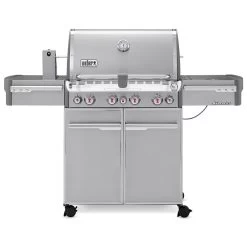 Weber Summit 4-Burner Freestanding Gas Grill With Rotisserie, Sear Station And Side Burner (WEB-E-S-470)
