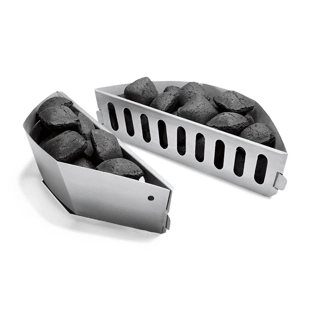 Weber Charcoal Baskets For 18-Inch Or Larger Charcoal Grills, Set Of 2 (WEB-7403) 4 Weber Charcoal Baskets For 18-Inch Or Larger Charcoal Grills, Set Of 2 (WEB-7403) - Image 2