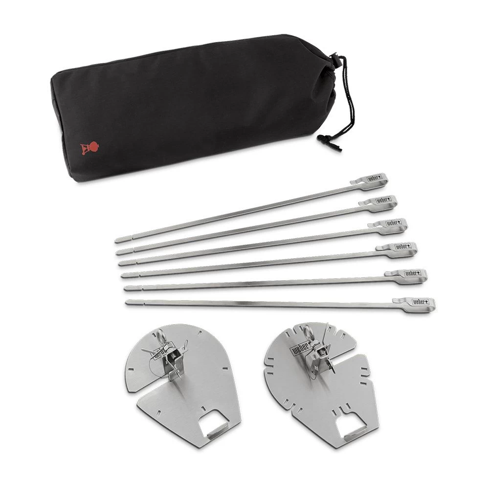 Weber Crafted Rotisserie Skewer Set (WEB-7733) 6 Weber Crafted Rotisserie Skewer Set (WEB-7733) - Image 4