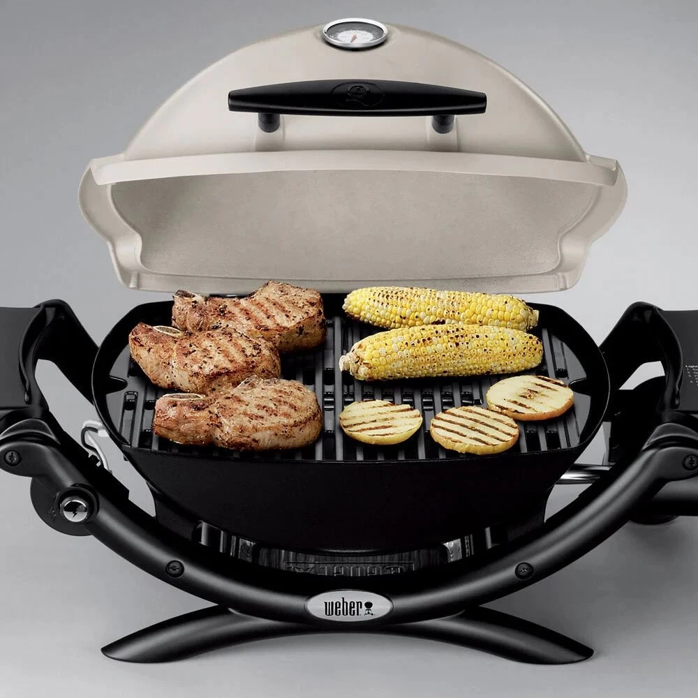 Weber Q1200 Portable Propane Gas Grill With Side Tables (WEB-Q1200) 7 Weber Q1200 Portable Propane Gas Grill With Side Tables (WEB-Q1200) - Image 5